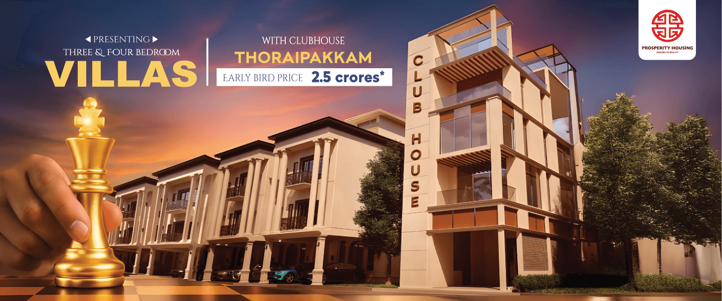 Villa for sale in Thoraipakkam